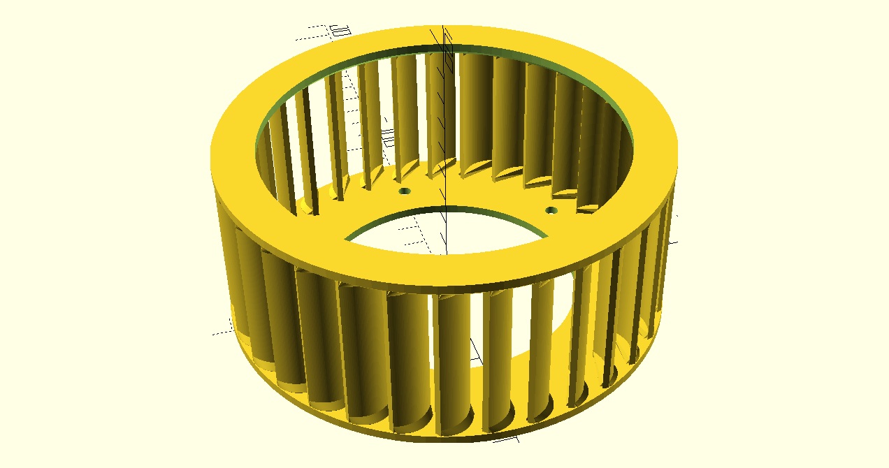 Harley Davidson Two-Stroke Engine Cooling Fan (1967-1981) - 3D Printed Replacement